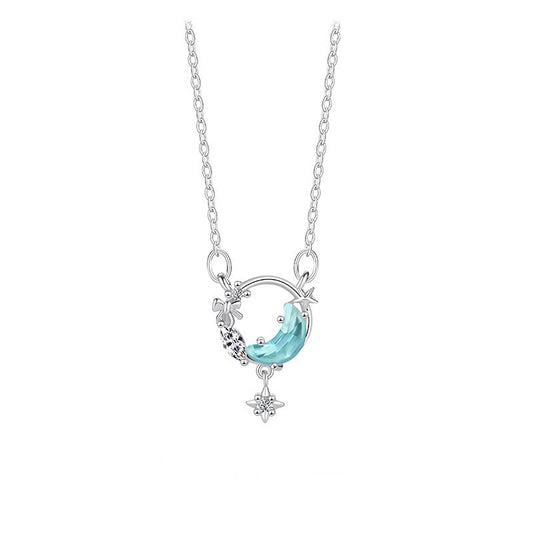 Lunar Glow and Starry Dreams Necklace